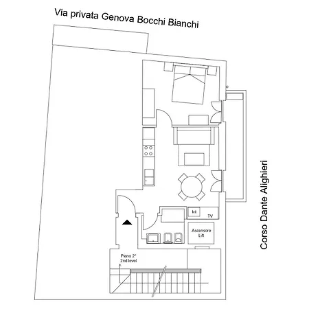 Apartament Corso Dante's Paradise Blue - Exclusive In Alassio